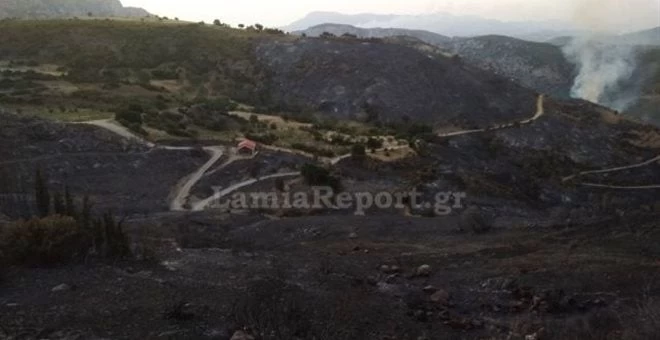 «Κρανίου τόπος» η Εύβοια μετά τη μεγάλη πυρκαγιά – Θλιβερές εικόνες